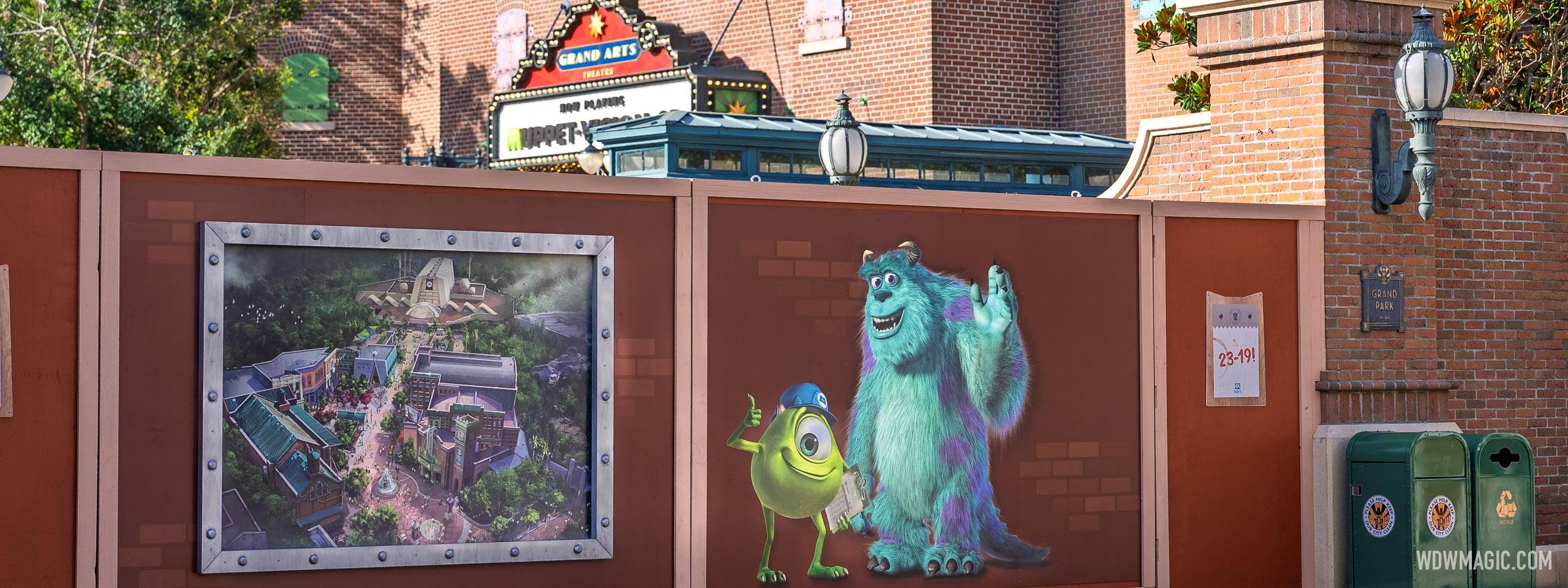 Disney Reveals Updated Monsters, Inc. Concept Art at Hollywood Studios Construction Site
