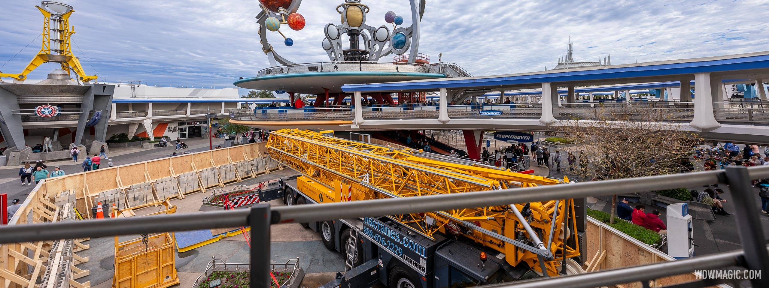 Magic Kingdom's Astro Orbiter Refurbishment Kicks Off with Extensive Work Planned