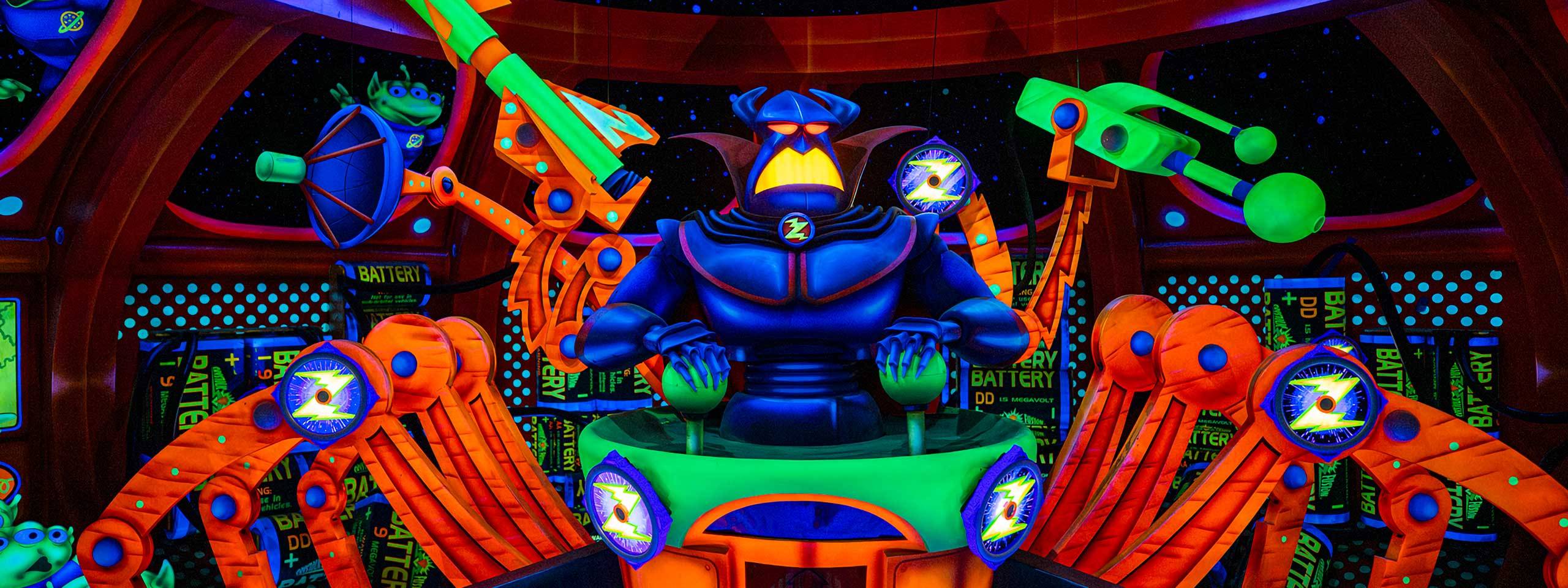 Disney Shares New Photos and Video from Inside Refurbished Buzz Lightyear's Space Ranger Spin