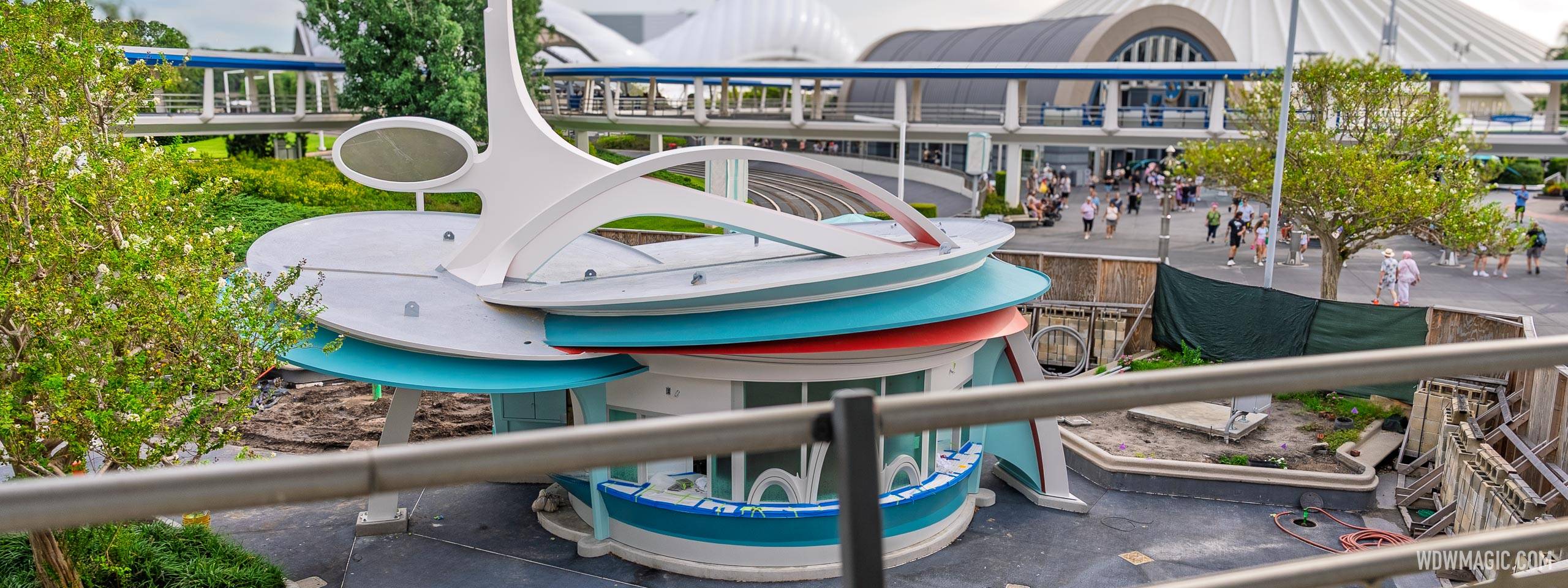 New Cool Ship Kiosk Installed in Magic Kingdom's Tomorrowland with All-New Look