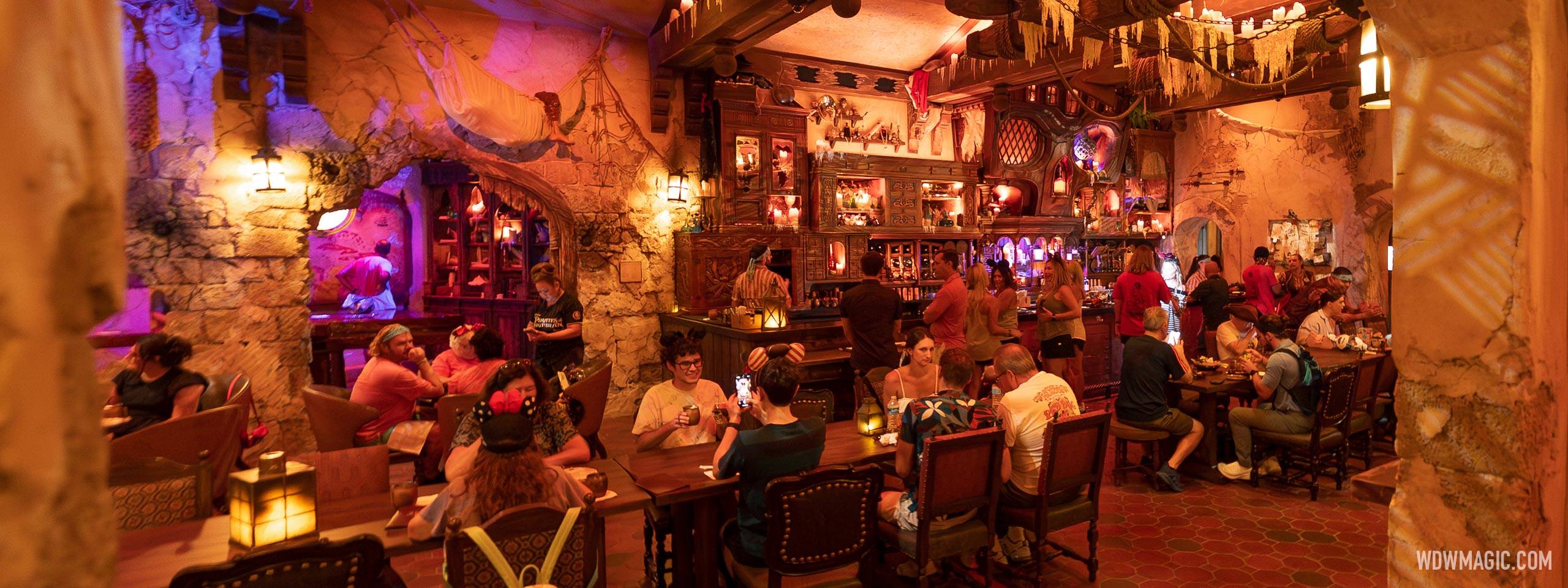 Beak and Barrel Tavern Review - Disney's New Pirate Lounge at Magic Kingdom