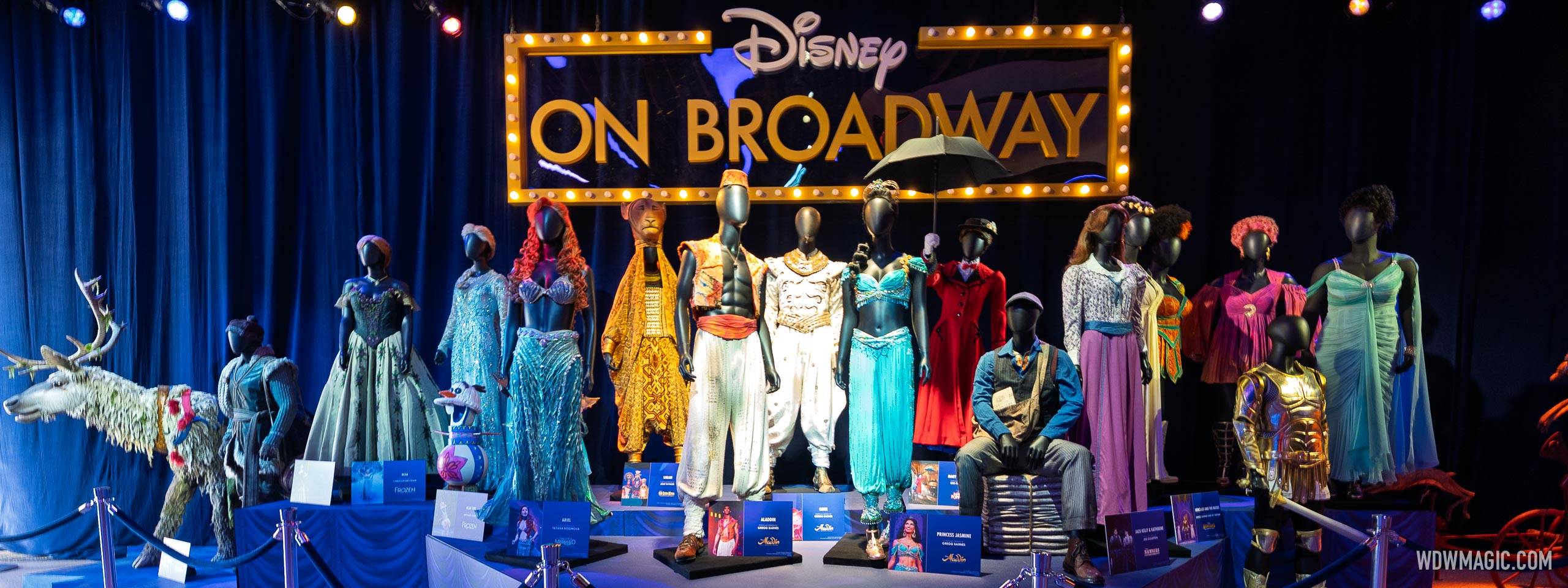 Disney on Broadway Exhibit 'Once Upon A Stage' Opens at EPCOT Festival of the Arts 2026