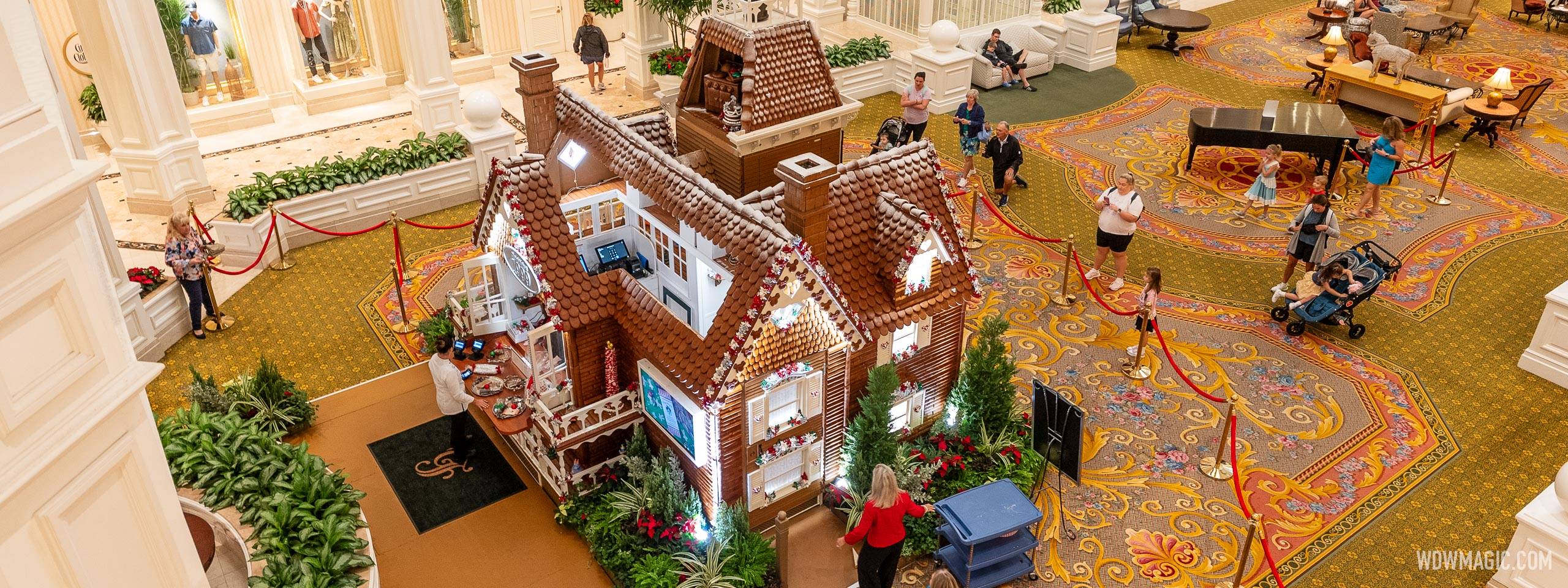 Disney's Grand Floridian 2024 Gingerbread House Opens for 25th Anniversary Celebration